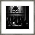Carriage Ride At The Casa Monica Framed Print