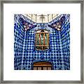 Casa Batllo Gaudi Patio Window Framed Print