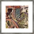 Case And Bales Framed Print