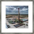 Casing Break Framed Print