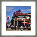 Cask'n Flagon And The Citgo Sign - Boston Framed Print