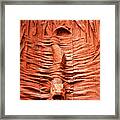 Cast In Clay Framed Print