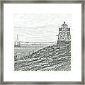 Castle Hill Lighthouse Framed Print