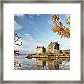 Castle In Autumn Framed Print