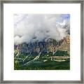 Castle Mountain Framed Print