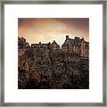 Castle Rock Edinburgh Travel Scotland Framed Print