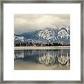 Castles Of Hohenscwangau Over The Forggensee Framed Print
