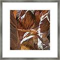 Caught In A Slot Framed Print