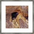 Cave In Disguise Framed Print
