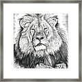 Cecil The Lion Framed Print