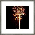 Celebration Fireworks Framed Print