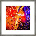 Celestial Fusion Break Framed Print