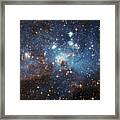 Celestial Season's Greetings From Hubble Framed Print