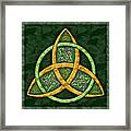 Celtic Trinity Knot Framed Print