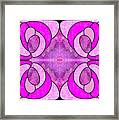 Centered Visions Abstract Macro Transformations By Omashte Framed Print