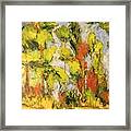 Cezanne's Trees Framed Print