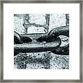 Chained Brick Framed Print