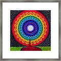 Chakra Tree Of Life Framed Print