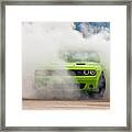 Challenger Smoke Framed Print