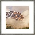 Chamonix Needles - French Alps Framed Print