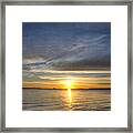 Charleston Sc Sunrise Framed Print