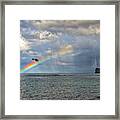 Chasing The Rainbow Framed Print