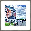 Chateau Frontenac Framed Print