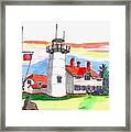 Chatham Lighthouse Framed Print