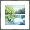 Chattahoochee River- Trout Fishing Framed Print