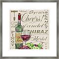 Cheers Wine Art-jp3971 Framed Print