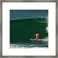 Chelsea Roett Surfer Girl Framed Print
