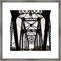 Cherry Avenue Bridge Framed Print