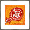 Cherry Pop Framed Print