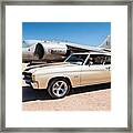 Chevy Chevelle At Pima Air And Space Framed Print