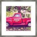 Chevy Cola Truck Framed Print