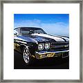 Chevy Muscle Framed Print