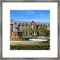 Chi Omega Fountain Framed Print