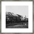 Chicago And North Western Railway Engine 3032 A Class H 4-8-2 Framed Print