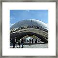 Chicago Bean Framed Print