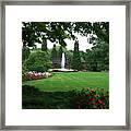 Chicago Botanical Gardens Landscape Framed Print