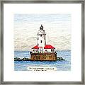 Chicago Harbor Lighthouse Framed Print