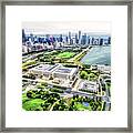 Chicago Museum Campus Framed Print