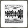 Chicago Reflection Framed Print