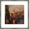 Chicago Reflections Framed Print