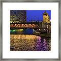 Chicago River Ver2 Framed Print