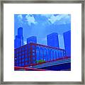 Chicago The City Of Blues Framed Print