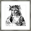 Chief Wets It Framed Print