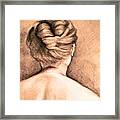 Chignon Framed Print