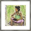 Child Of Haiti Framed Print