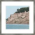 Chimney Bluffs Framed Print